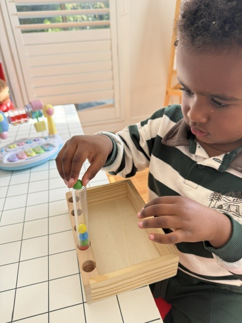 Neat Pincer Grasp in Tube
